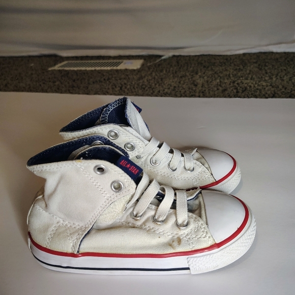 Converse Boys Converse High-Top Sneakers Size 9 - Picture 1 of 5
